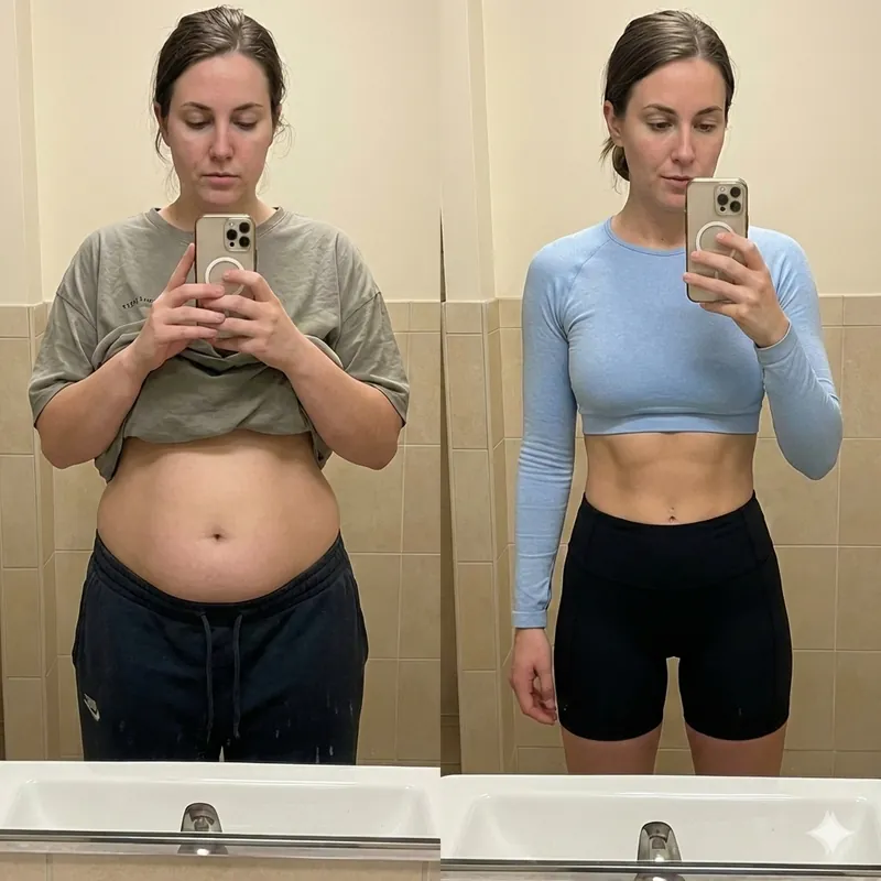Transformação: cliente 4 com perda de 12 kg em 3 meses